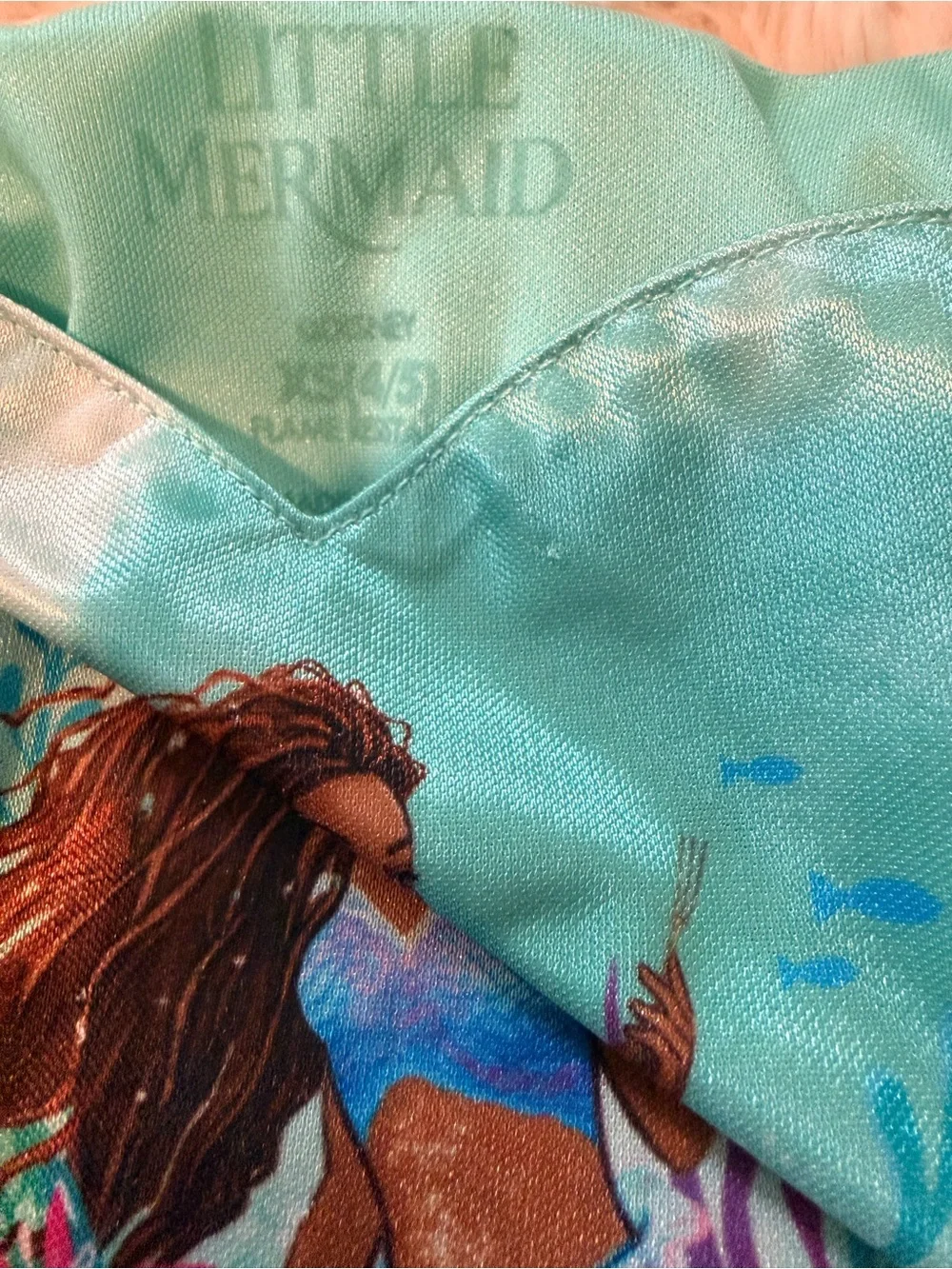 Little Me Girls Aqua Mermaid Dress Pajama
